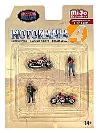 AD-76504MJ ターマックワークス 1/64 Figure Set - Motomania 4