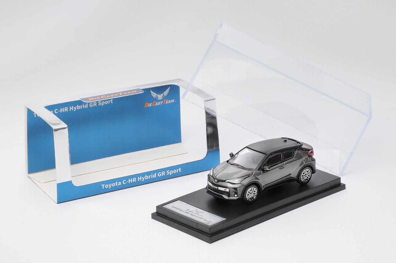 LL-022-103 DIE CAST TEAM 1/64 Toyota C-HR Hybrid GR Sport (RHD) グレー