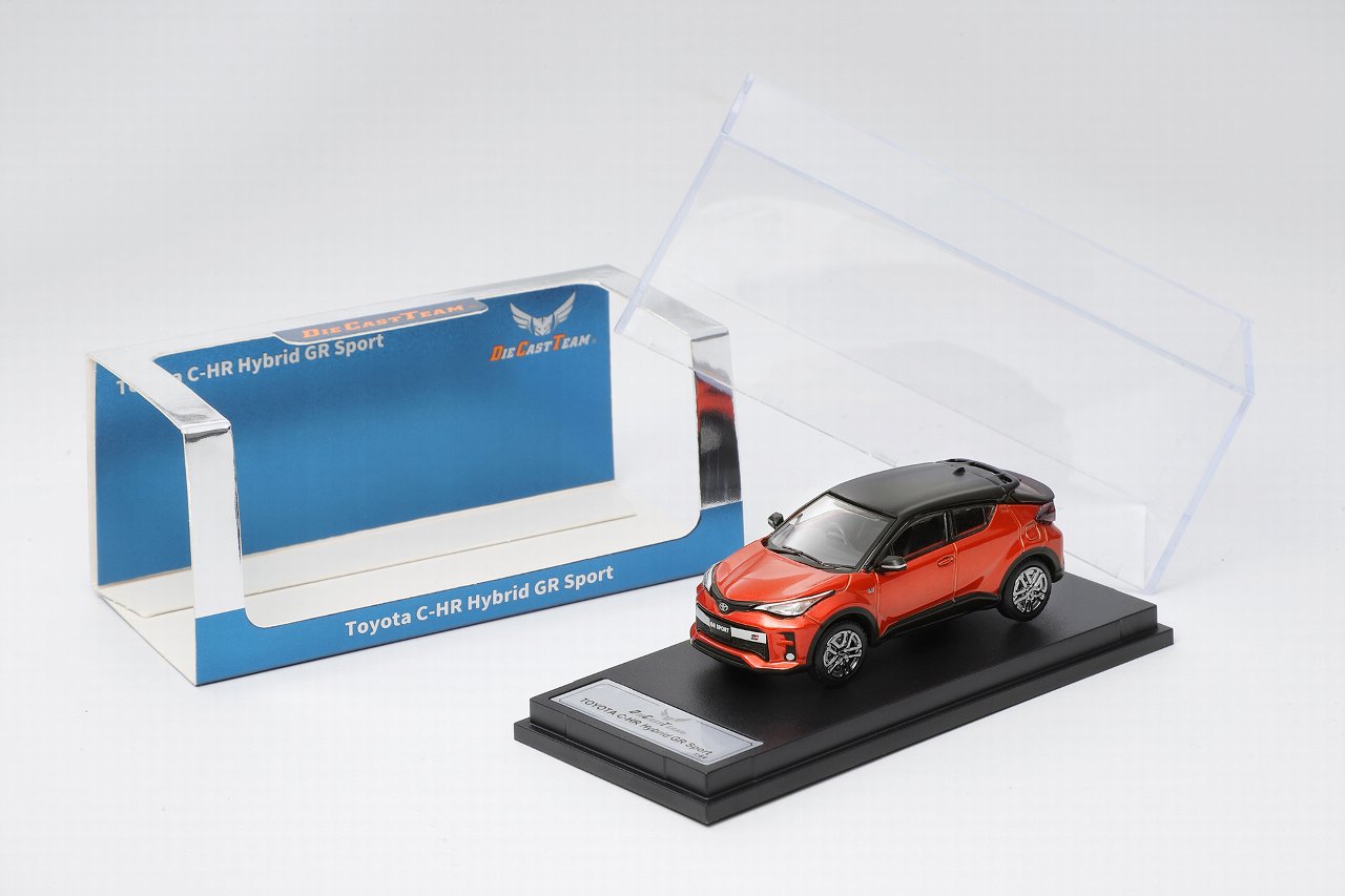 LL-022-106 DIE CAST TEAM 1/64 Toyota C-HR Hybrid GR Sport (RHD) オレンジ