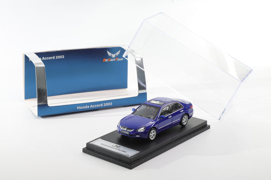 LL-047-279 DIE CAST TEAM 1/64 Honda Accord 2003 (LHD) ブルー