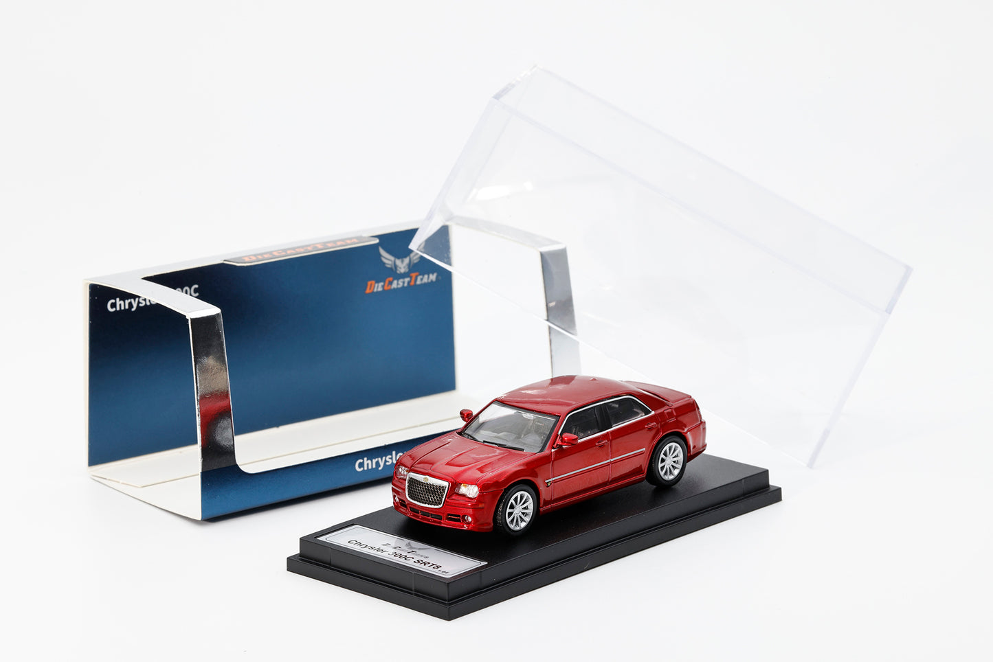 LL-056-283 DIE CAST TEAM 1/64 Chrysler 300C (LHD)  レッド