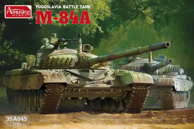 AMH35A045 アミュージングホビー 1/35 ユーゴスラビア主力戦車 M-84A