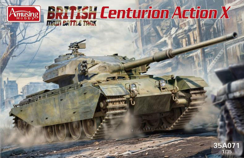 AMH35A071 アミュージングホビー 1/35 イギリス 主力戦車 センチュリオン アクションX