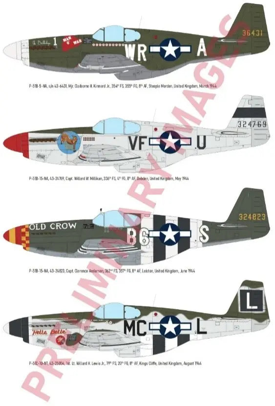 EDU84214 エデュアルド 1/48 P-51B/C マルコムフード ウィークエンドエディション