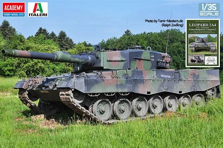 13536 アカデミー 1/35 ドイツ連邦陸軍 レオパルト2A4