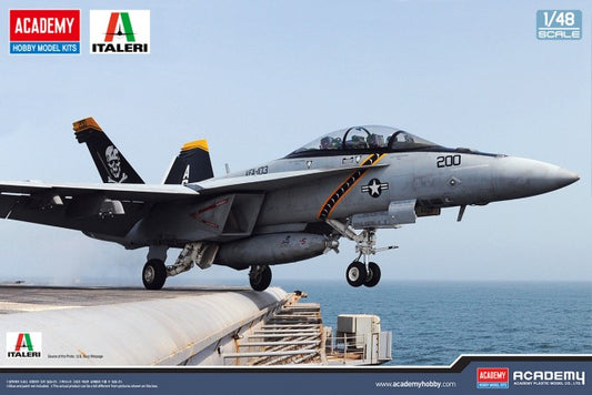 12309 アカデミー 1/48 F/A-18F 'VF-103 ジョリーロジャース'