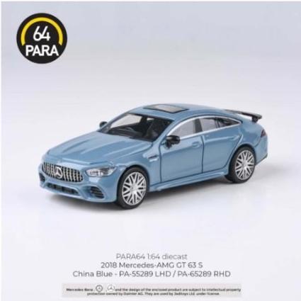 PA-55289 PARAGON 1/64 メルセデスAMG GT 63 S チャイナブルー LHD