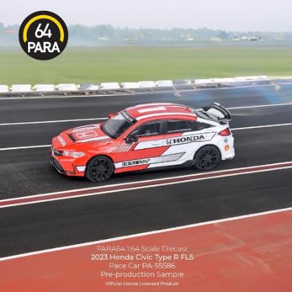 PA-55586 PARAGON 1/64 ホンダ シビック Type R FL5 インディカー ペースカー 2023 (LHD)