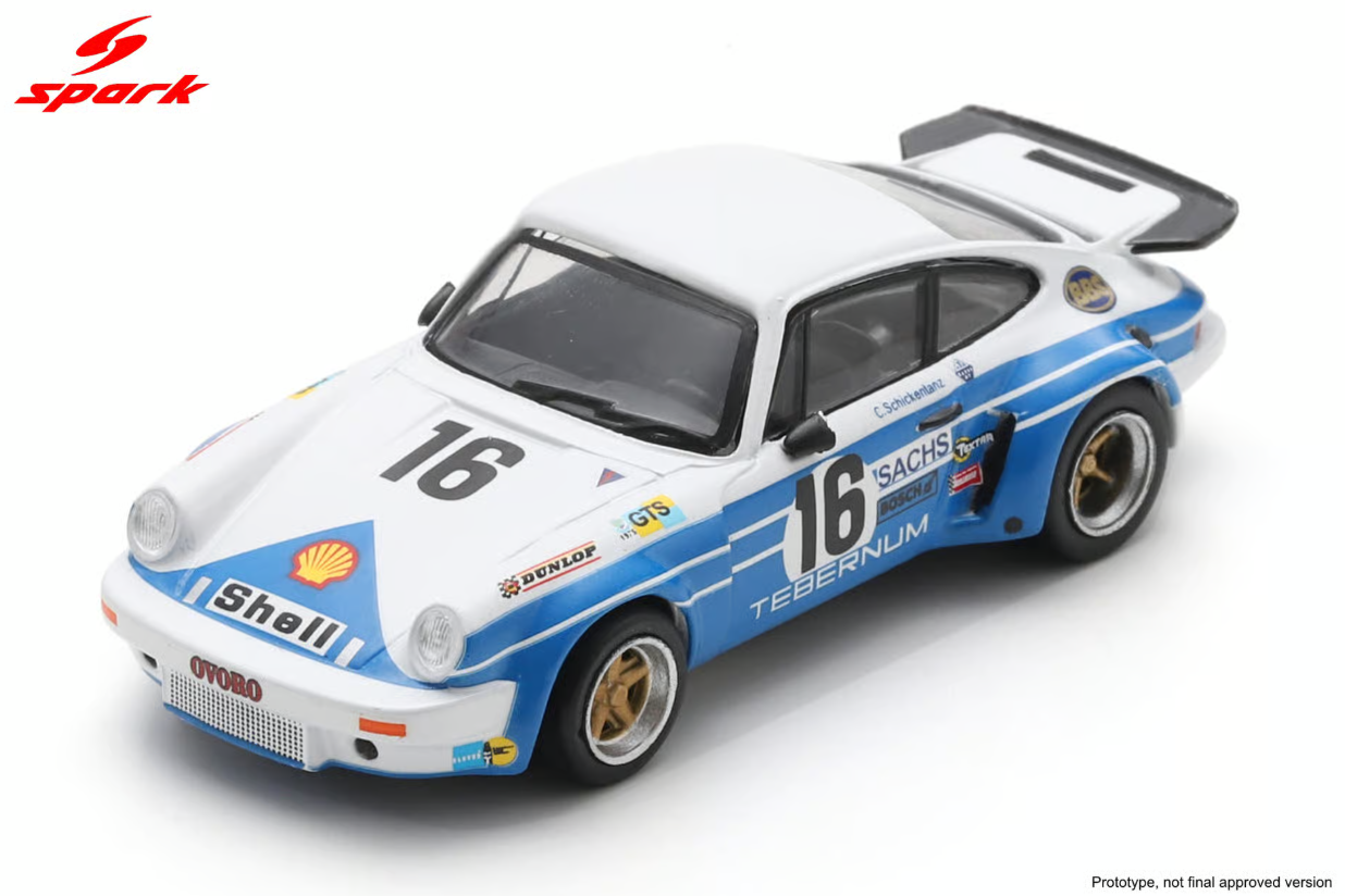 64S022  1/64 Porsche 911 Carrera RSR 3.0 No.16 24H Le Mans 1975C. Schickentanz - H. Bertrams