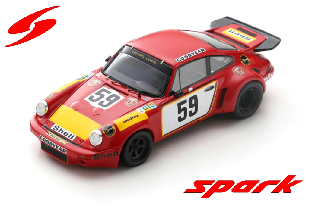 64S028  1/64 Porsche 911 Carrera RSR 3.0 No.59 24H Le Mans 1975T. Schenken - H. Ganley