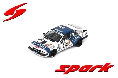 SB425 1/43 Alfa Romeo GTV 6 No.42 24H Spa 1984M. Cipriani - D. Toffoli - M. Siena