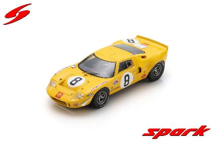 S4540 1/43 Ford GT40 No.8 24H Le Mans 1968 W. Mairesse - 'Beurlys'