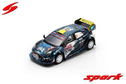 S6734 1/43 Ford Puma Rally1 No.28 M-SPORT Ford World Rally Team Rally Chile 2023A. Heller - L.E. All