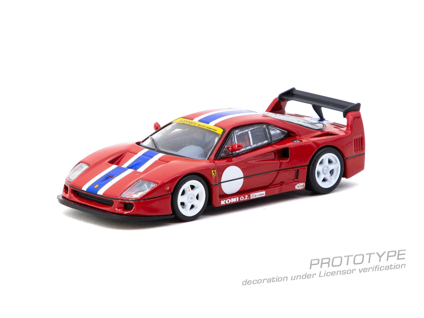 T64-075-RE2 Tarmac Works 1/64 Ferrari F40 LM Red