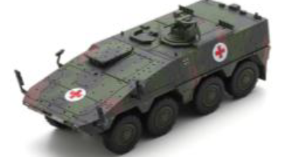 452680300 1/87 Tank BOXER German Army Medic Unit