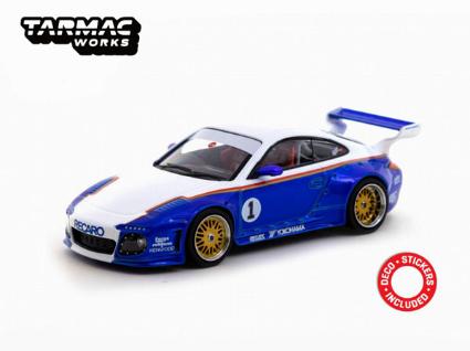 T43-TL026-BLW ターマックワークス 1/43 Old & New 997 Blue / White